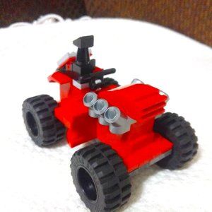 Custom Built Lego Quad